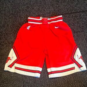 Nike Kids Red Chicago Bulls Basketball Shorts